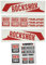 Ecoshirt Aufkleber Gabel Stickers Fork Rockshox Revelation 2016 AM38 Stickers Aufkleber Decals Adesivi Bike BTT MTB Cycle, Rot 29