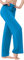 HOEREV Frauen Soft Modal Slimming Hose Yoga Hosen Pyjama-Hose, Blau, XL