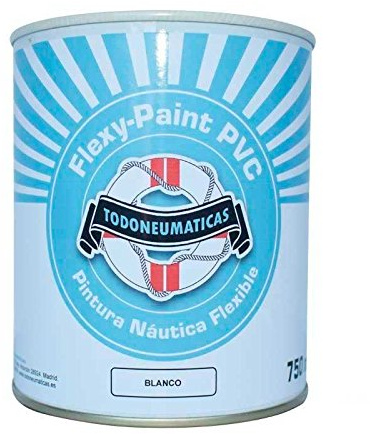 Todoneumaticas Pintura Náutica Flexible para PVC Flexy-Paint 750ml (Blanco)