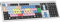 LogicKeyboard LKB-MCOM4-AJPU-FR Tastatur Avid Media Composer (PC/Slim) schwarz/mehrfarbig