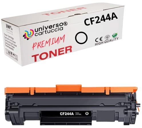 Universocartuccia® Druckerpatrone Toner für HP CF244A Neu kompatibel zu HP Laserjet Pro M15a/M15/Pro MFP M28a/M28w Schwarz 1.000 Seiten bei 5% Deckung