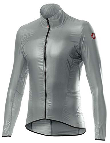 CASTELLI 4520058-870 ARIA Shell Jacket Jacket Men's Silber grau XXXL