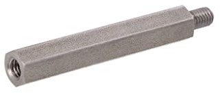 10X 249X60 Distanzmuffe mit Gewinde Innengew: M6 60mm Außengew: M6 DREMEC
