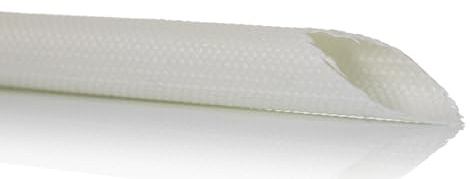 RS PRO Kabelbinder Natur Fiberglas für Kabel-Ø 8 mm, Länge 5m Umflochten, Packung a 5 Packung