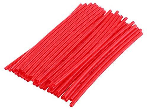 Cubierta de radios, 36 piezas Protector de radios de rueda Motocross Llantas Pieles Off Road Kit de envolturas de protección de motocicleta(rojo) for fundas radios moto,cubre radios moto,radios pastic