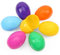 Ostereier Plastik, 18 Stück Ostereier zum Befüllen, 8cm Ostern Plastikeier, Ostereier Deko Ostern Basteln Uberraschungseier, Bunte Eier aus Plastik zum Befüllen von Süßigkeiten Geschenke für Kinder