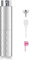 Toureal Aluminio 8ml Atomizador Perfume Recargable, Perfumador Dispensador de Viaje, Spray Pulverizador Pequeño para Colonia (Plata)