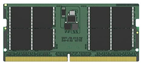 Kingston ValueRAM 32GB 4800MT/s DDR5 Non-ECC CL40 SODIMM 2Rx8 KVR48S40BD8-32 Memoria Portátil