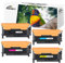 Starlet24 Kompatibel Tonerkartusche für Samsung CLT-406S für Samsung Xpress C460W C410W C460FW C460 CLP-365 CLX-3305W CLX-3300 CLX-3305 CLX-3305FN（ 1Schwarz, 1Cyan, 1Magenta, 1Gelb