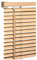 PVC wood grain Effect Venetian Blinds - 45cm x 150cm - Natural Colour- Window Curtains - Child Safe Pull Cords - Included All Fittings, Natural - Pvc Wood Grain