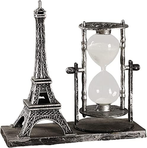 Minuteries à sablier, Sablier, minuteur de Cuisine, décoration de pièce maîtresse de sablier de Style rétro européen Sculpture sablier pour, Bureau, Cadeau d'anniversaire,