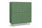 Albello Kommode Selly Schlafzimmer Kommode Modernes Sideboard Kommode Holzwerkstoff Kommode Grün 100 x 112 x 41 cm