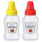 Bouteilles À Presser pour Salade – Bouteille À Presser pour Vinaigrette De Sécurité Alimentaire, Petits Distributeurs De Condiments | Récipients À Sauce Polyvalents De Qualité Alimentaire pour