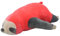 UNUS Faultier Mini Kissen Seitenschläferkissen Stillkissen Lagerungskissen für Kinder Dekoration extrem weich 30 cm Pink