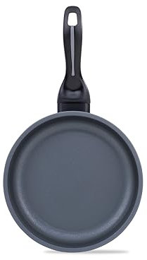Barazzoni, Padella con rivestimento in Ceramica, Alluminio, ø28cm, Manico Ergonomico, Adatta anche per Induzione, NO PFAS, Made in Italy
