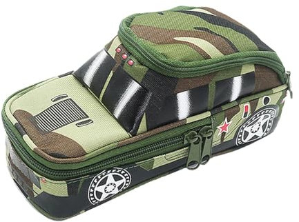 Supatmul Große Federmäppchen, Große Kapazität SUV-Auto Federtasche, Rennauto Mäppchen Schule für Jungens & Mädchen, Kreativ Pencil Case für Jungens Mädchen