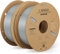 LANDU PLA Filament 1.75mm Grau 2KG, 3D Drucker Filament Maßgenauigkeit +/- 0,02 mm, 2kg Pappspule (4.4lbs) Filament-3D-Druckmaterialien Passt für die meisten FDM 3D-Drucker