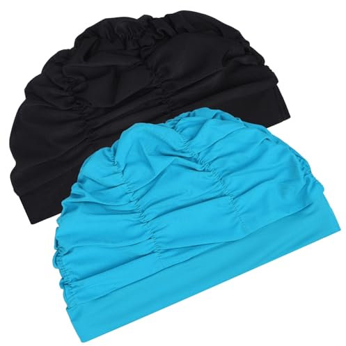 NAMOARLY Gorro De Natación De Tela Resistente y Transpirable Gorro Piscina Mujer/Hombre