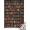 Bookshelf 1000 Piece Puzzle Games Premium & Durable for Adults Fun Puzzles for Creativity And Mindfulness Challenging Jigsaw Puzzles for Adults And Family for Stress Relief 1000pcs (75x50cm)