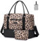 SPAHER Handgepäck Tasche 45x36x20cm Easyjet Faltbare Reisetasche Sporttasche Groß mit Schuhfach und Nassfach Weekender Damen Gym Bag Tasche wasserdichte Duffle Bag Schwimmtasche Fitness