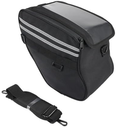 Leder & Satteltaschen Für Trail 125 Center Bag Für Hunter Cub CT125 2022 2023 Motorrad Werkzeug Taschen Lagerung Gepäck Packtaschen Reflektierende Streifen Oxford Motorrad Tasche