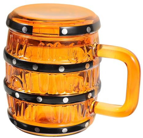 COLLBATH Boccale Di Birra in Boccale Retrò Per Bere Contenitore Portatile Per Birra Da Bar in Stile Vintage Tazza Per Bevande