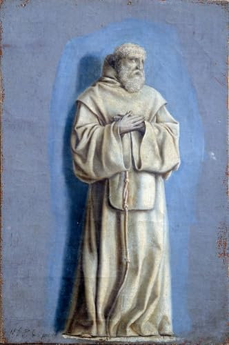 IPLUPJDY Bilder Moderne Kunst Gemälde WandgemäLde Saint of Paul von Laurent De La Hyre Leinwand Malerei Poster für Wanddekoration 60x90cm