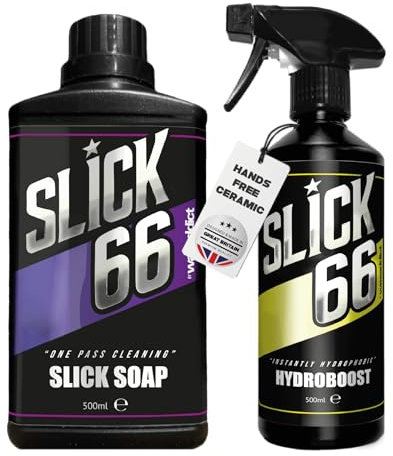 Si02 Ceramic Coating, No Buff, Hands Free, Instant Paint Protection. Windscreen Coating, Wheel Coating and Trim Sealant | Hydrophobic Up To 6 Months From One Bottle