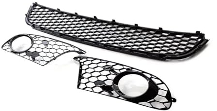Rejillas Frontales Radiador Para VW Para Golf 6 MK6 Malla Panal Abeja Rejilla Inferior Delantera Capó 5K0853677A 5K0853665 Marco Cubierta Luz Antiniebla Lateral Piezas Exteriores