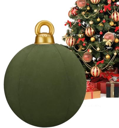 Aufblasbare Weihnachtskugel 60 cm PVC Festival Kugeln