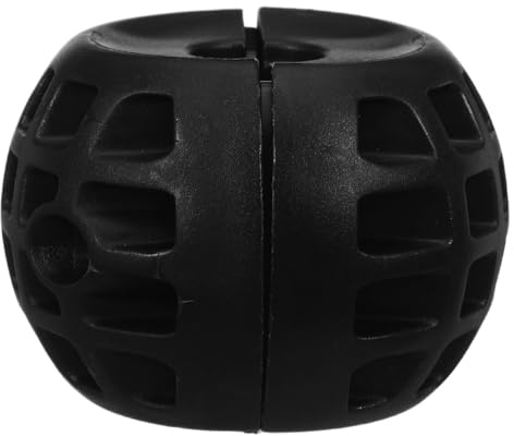 Gummi Schlauchkugelstopper für Gartenschlauchaufroller | Schwarz, 6x6x4,5cm, Druckluftschlauchtrommel, Schlauchstopfen, Passend für Wasserschlauch Trommel