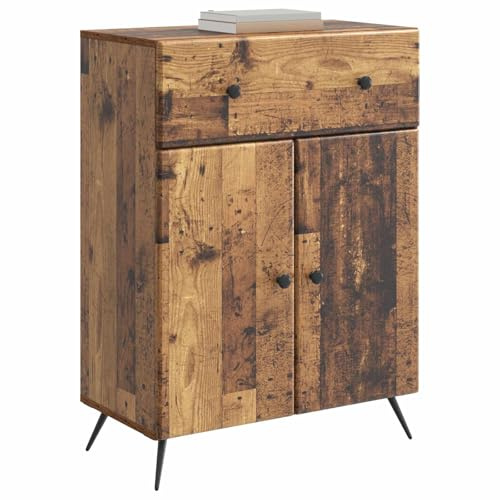 vidaXL Sideboard Altholz 66 x 34,5 x 90 cm Holzwerkstoff, Moderner Sideboard, Esszimmer Buffet mit viel Platz, Elegantes Möbel für Deine Wohnstube