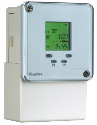 Interrupteur horaire journalier et hebdomadaire 24V - 1 sortie
