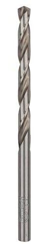 Bosch 10x PRO Metal HSS-G Twist Drill Bit Standard Length (for Non-ferrous metals, Steel, Ø 6,30 mm, Professional Accessory Rotary Drill/Drivers)