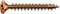 SPAX Universalschraube, 4,5 x 40 mm, 500 Stück, Kreuzschlitz Z2, Senkkopf, Teilgewinde, 4CUT, Brüniert C1A, 1081140450405