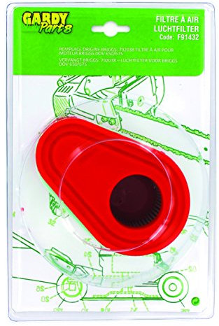 GREENSTAR Luftfilter anpassbar Briggs & Stratton, schwarz, 35487