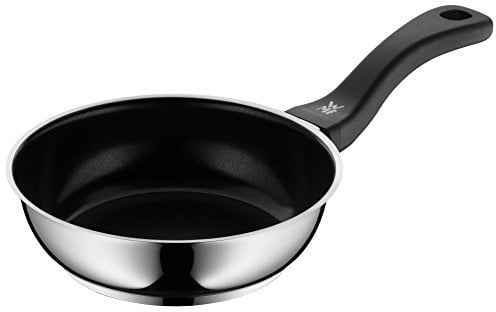 WMF Devil Bratpfanne 18 cm, Cromargan Edelstahl beschichtet, Induktion, Keramikbeschichtung, Kunststoffgriff