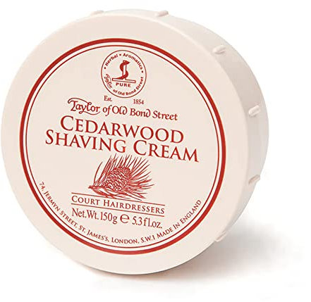TAYLOR OF OLD BOND STREET Rasiercreme Zedernholz, 150 g