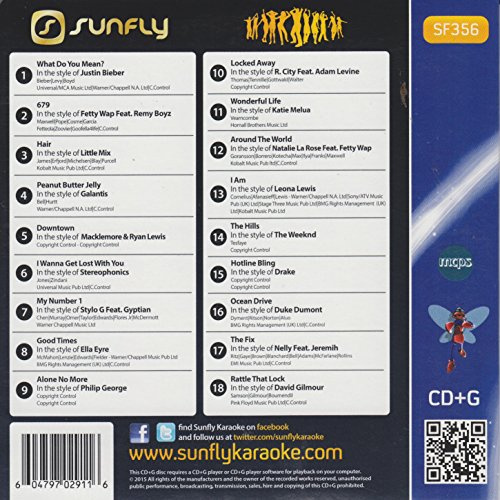 CDG Sunfly Karaoke SF356