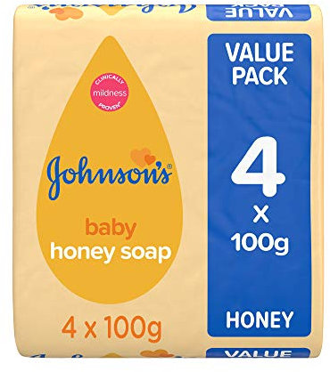 Johnson's Baby Honig Seife 4x100g