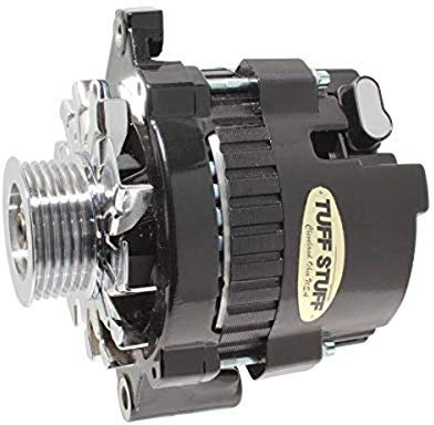 Lichtmaschine, Mini Racer, 120 A, 12 V, 1-Draht, 6 Rillen, Serpentin-Riemenscheibe, schwarz, GM, jeweils