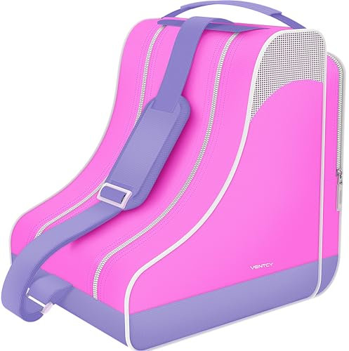 VENTCY Inliner Tasche, Skischuhtasche Tasche Kinder, Rollschuhe Tasche, Tasche für Inliner, Tasche Schlittschuhe, Skatertasche für Kinder/Erwachsene (bis 28 zu 43(EU))