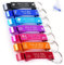 CWYW – Lot de 100 porte-clés décapsuleurs personnalisables en aluminium coloré, format poche, pour fête de mariage, cadeaux de mariage pour invités