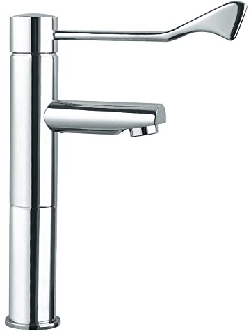 Hygiene-Armatur/Waschtischarmatur/OP-Armatur/Praxisarmatur, hoch-mit langem Armhebel