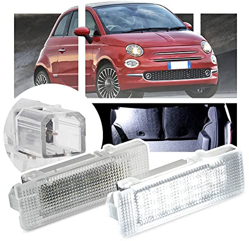 LED Courtesy Gepäckraumbeleuchtung für Fi.at 500/500X/500L Bravo Doblo Linea Canbus LED Kofferraumlampen Handschuhfach Kofferraum Cargo Beleuchtung