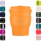 Ecoffee Cup 8oz 240ml Reusable Eco-Friendly 100% Plant Based Coffee Cup with Silicone Lid & Sleeve - Melamine Free & Biodegradable Dishwasher/Microwave Safe Travel Mug, Alhambra
