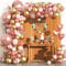 Oro Rosa Palloncino Arco YHmall 150 pezzi Rose Oro Palloncini Ghirlanda Decorazione Ragazze Compleanno con Gold Rose Confetti Palloncini per Baby Shower Feste Nuziali Anniversario Forniture