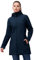 33,000ft Femme Veste Softshell Imperméable Longue Légère Jacket À Capuche Veste de pluie softshell Blouson Coupe Vent pour Activites En Exterieur Course à pied Randonnée Bleu bijou XL