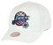 Mitchell & Ness Utah Jazz NBA All In HWC Pro Crown Fit White Snapback Cap - One-Size