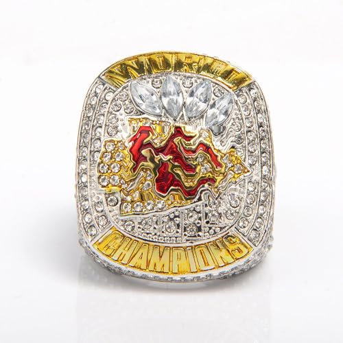 58th Rugby Championship Ring Super Bowl KC Champions Ring Holz Geschenkbox Sammelbare Erinnerungen für begeisterte Fans NFL Fußball Fanatiker und Sport Sammler,10#